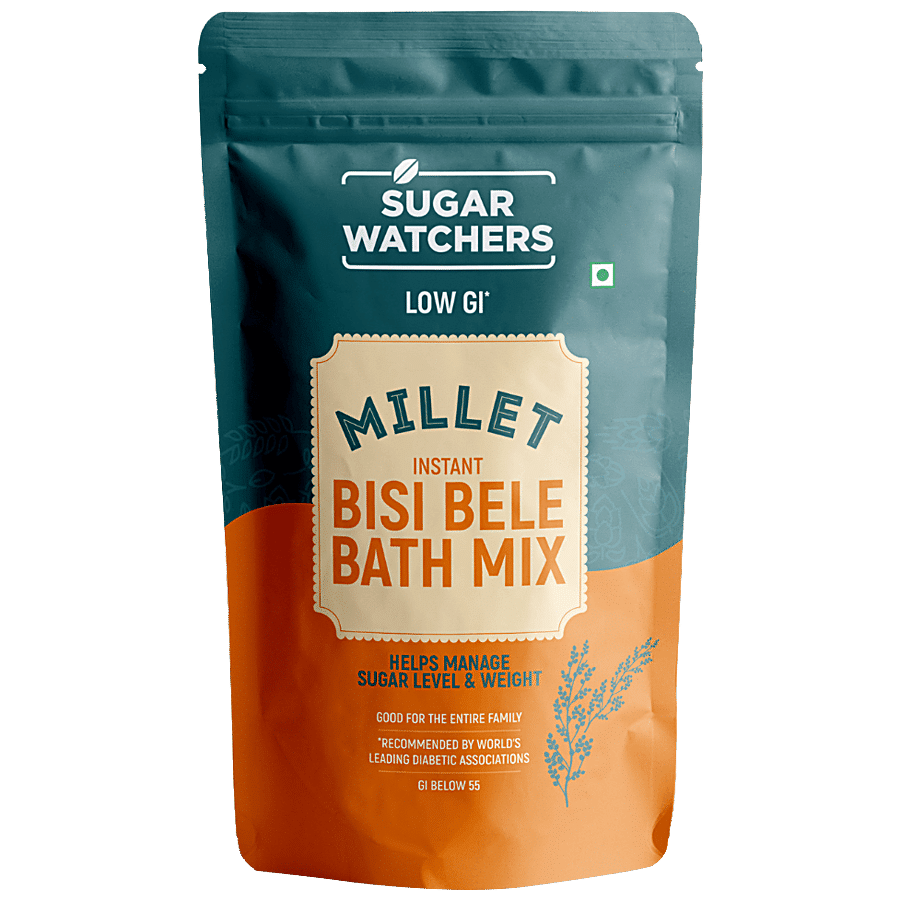 Sugar Watchers Millet Low GI Bese Bele Bath Mix - Diabetic Friendly