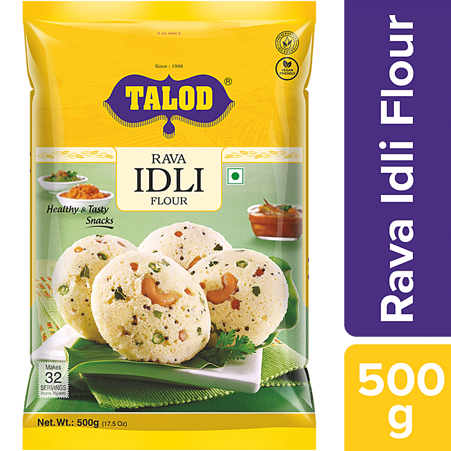 TALOD Rava Idli Flour - Healthy & Tasty