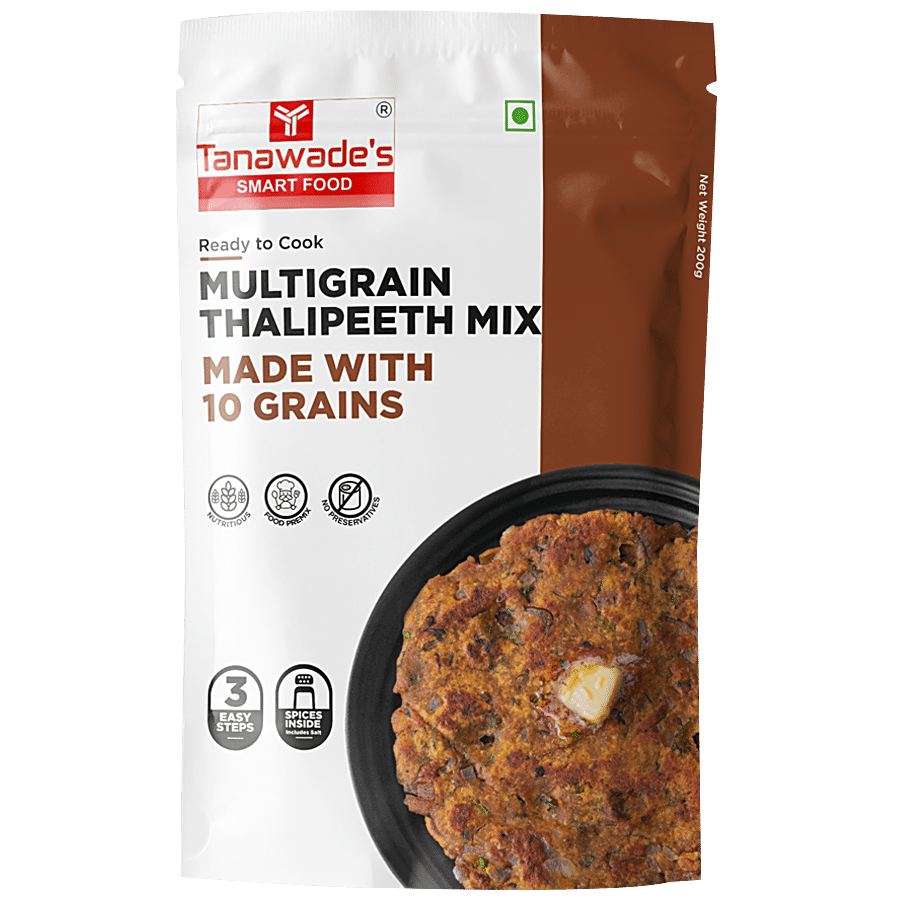 Tanawades Multigrain Thalipeeth Mix - Made with 10 Grains