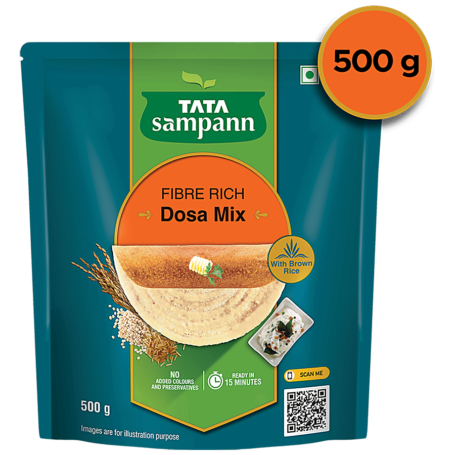 Tata Sampann Fibre Rich Dosa Mix - Ready To Cook Breakfast Mix