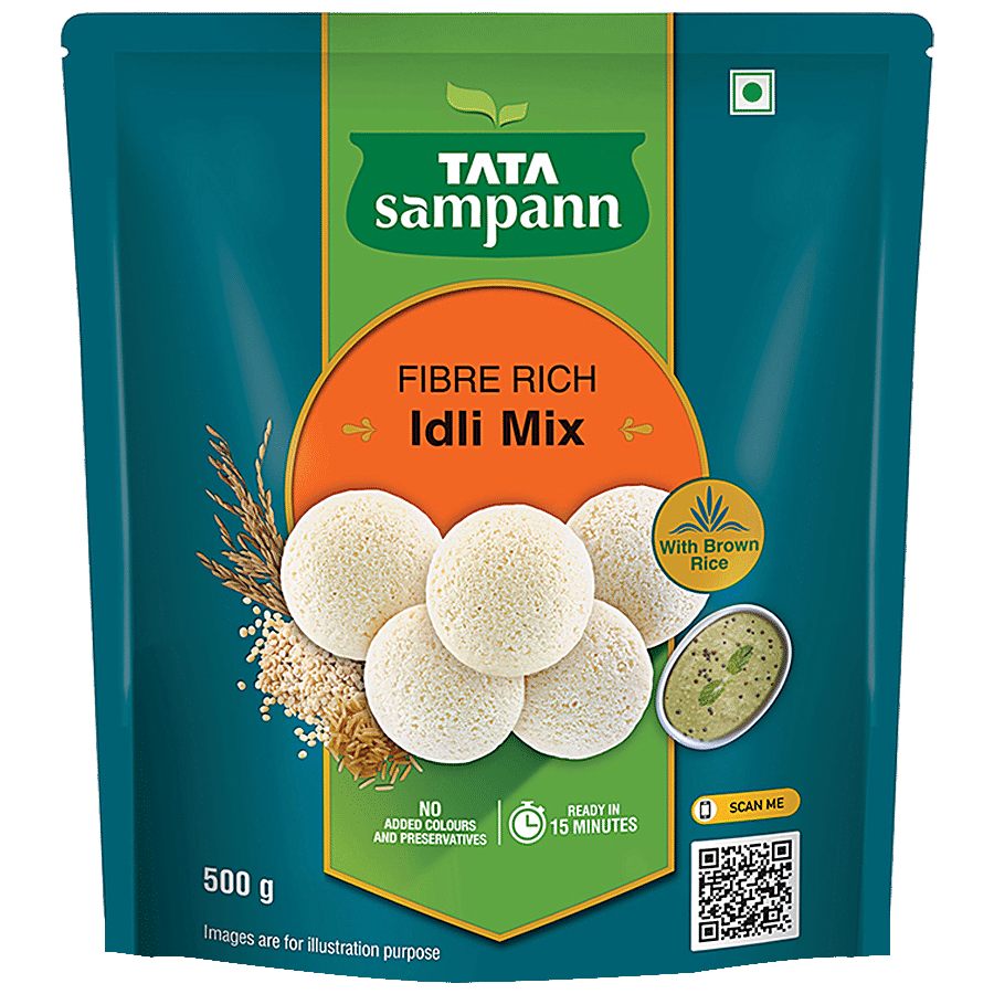 Tata Sampann Fibre Rich Idli Mix - Ready to Cook Breakfast Mix