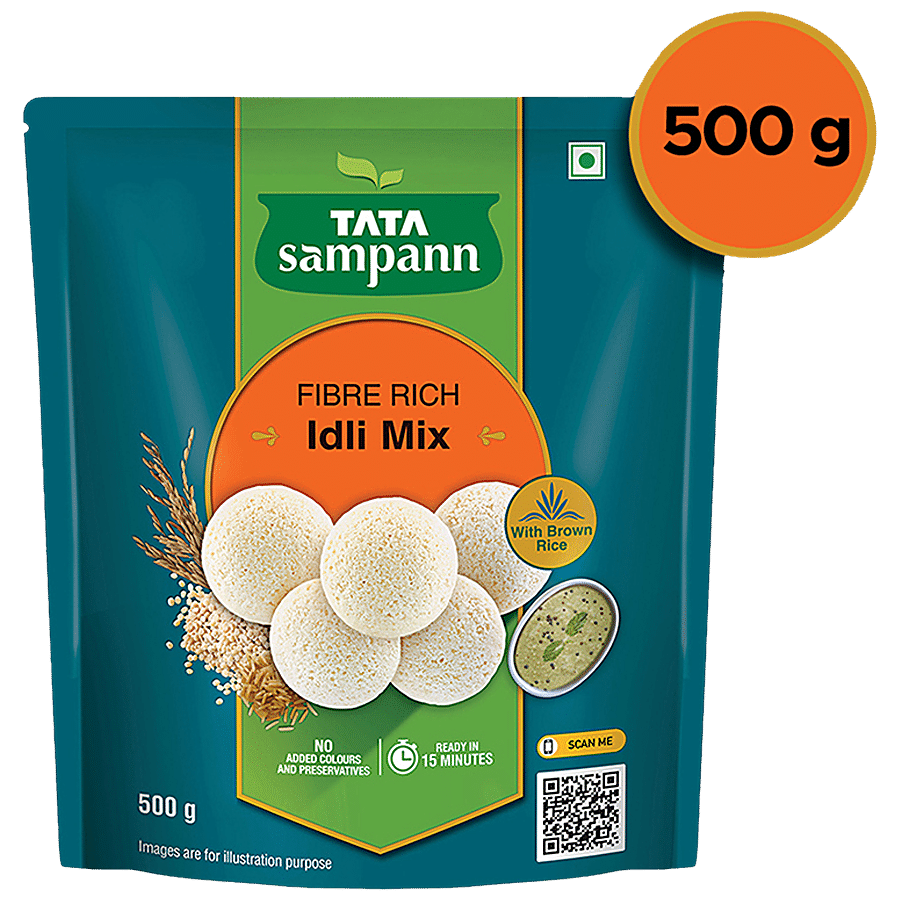 Tata Sampann Fibre Rich Idli Mix - Ready to Cook Breakfast Mix