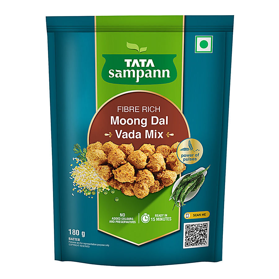 Tata Sampann Fibre Rich Moong Dal Pakoda/Vada Mix