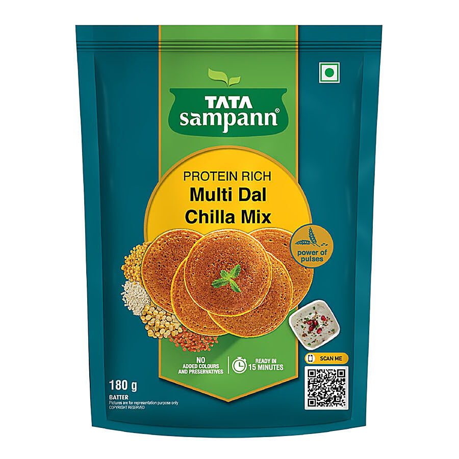 Tata Sampann Protein Rich Multi Dal Chilla Mix