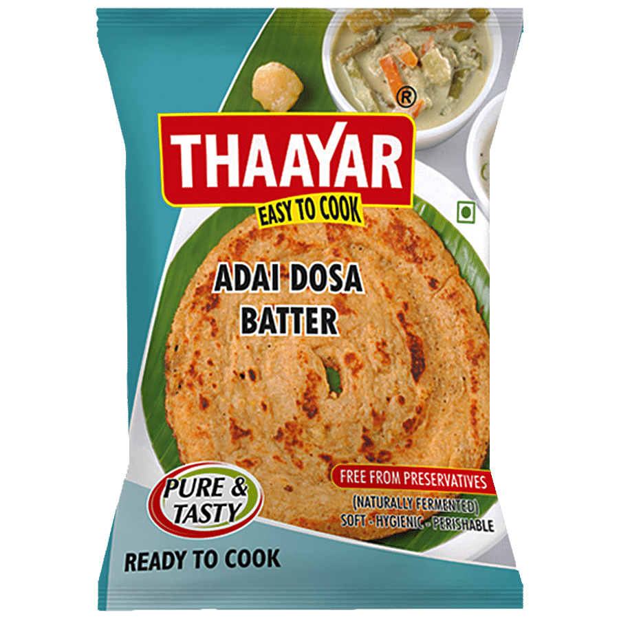 Thaayar Adai Dosa Batter - Easy To Cook