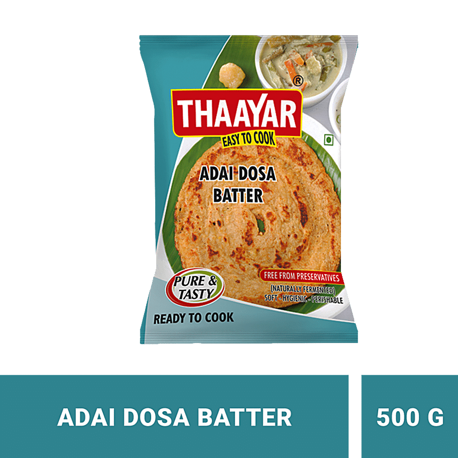 Thaayar Adai Dosa Batter - Easy To Cook