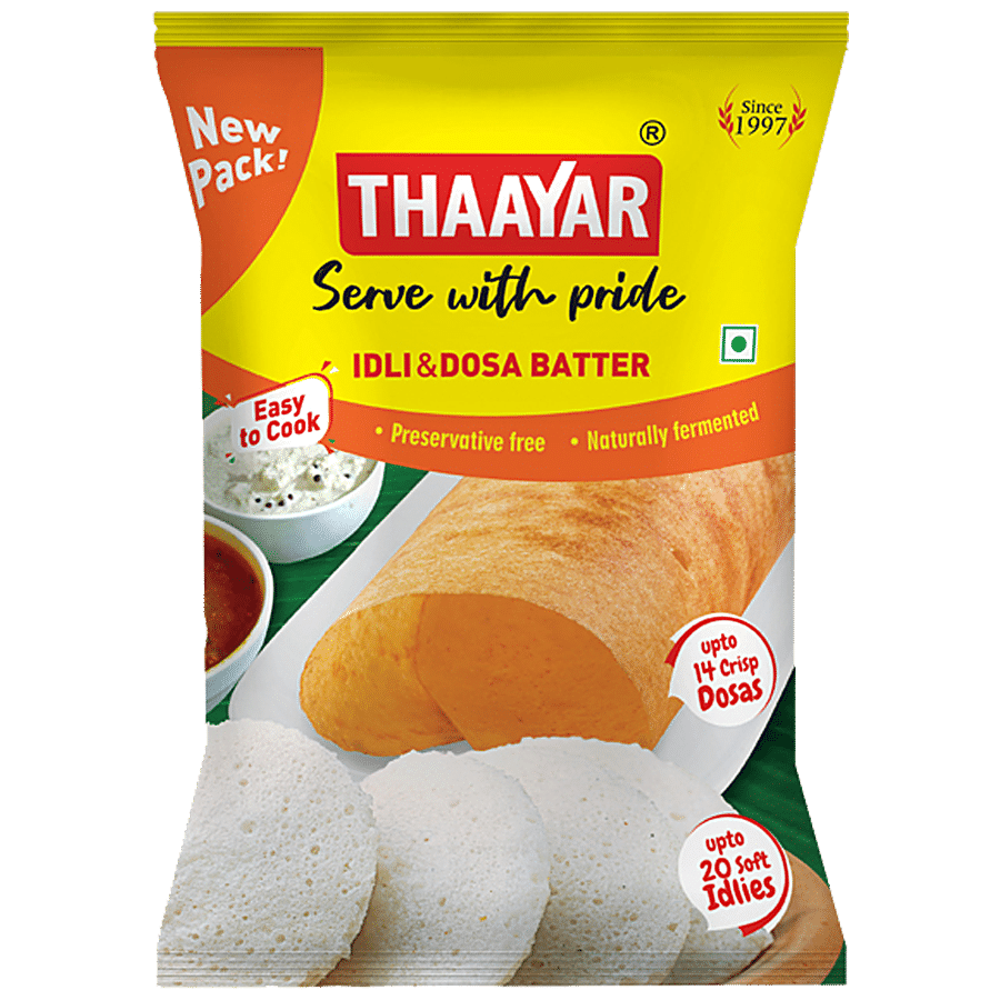 Thaayar Idli Dosa Batter - Easy To Cook