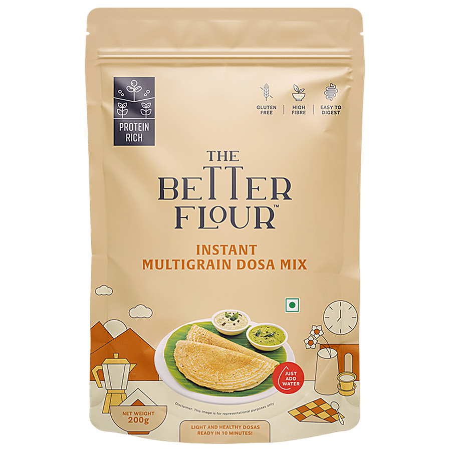 The Better Flour Instant Multigrain Dosa Mix - Ready To Cook