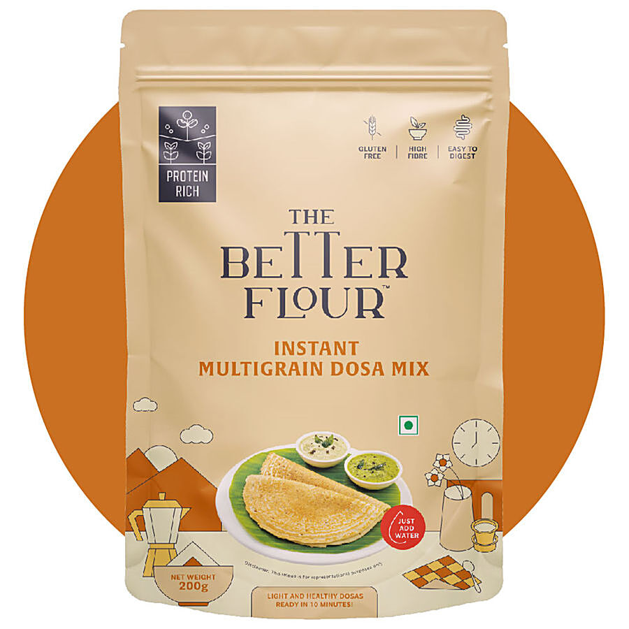 The Better Flour Instant Multigrain Dosa Mix - Ready To Cook