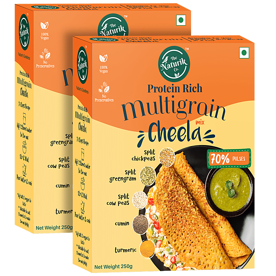 The Naturik Co. Protein Rich Multigrain Cheela Mix