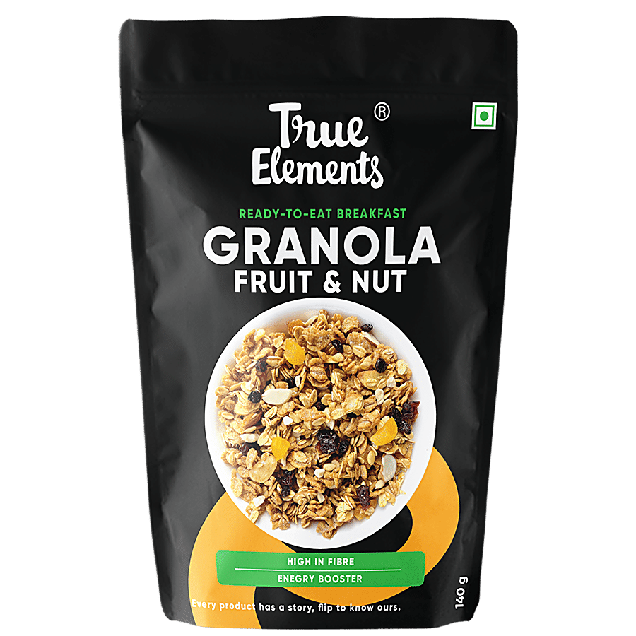 True Elements Dark Chocolate Granola- Healthy & Tasty