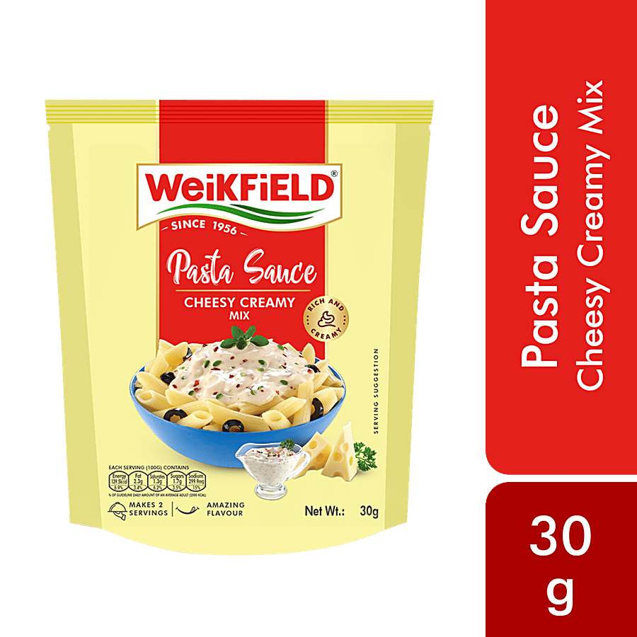 Weikfield Pasta Sauce - Cheesy Creamy Mix