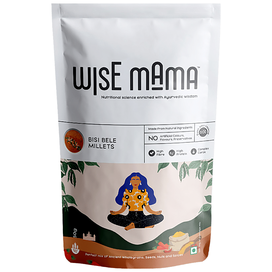 Wise Mama Bisi Bele Millets - High Fibre & Protein