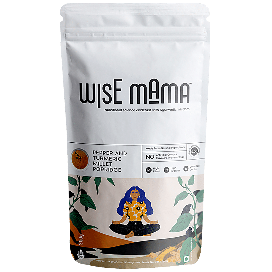 Wise Mama Pepper & Turmeric Millet Porridge With Millets