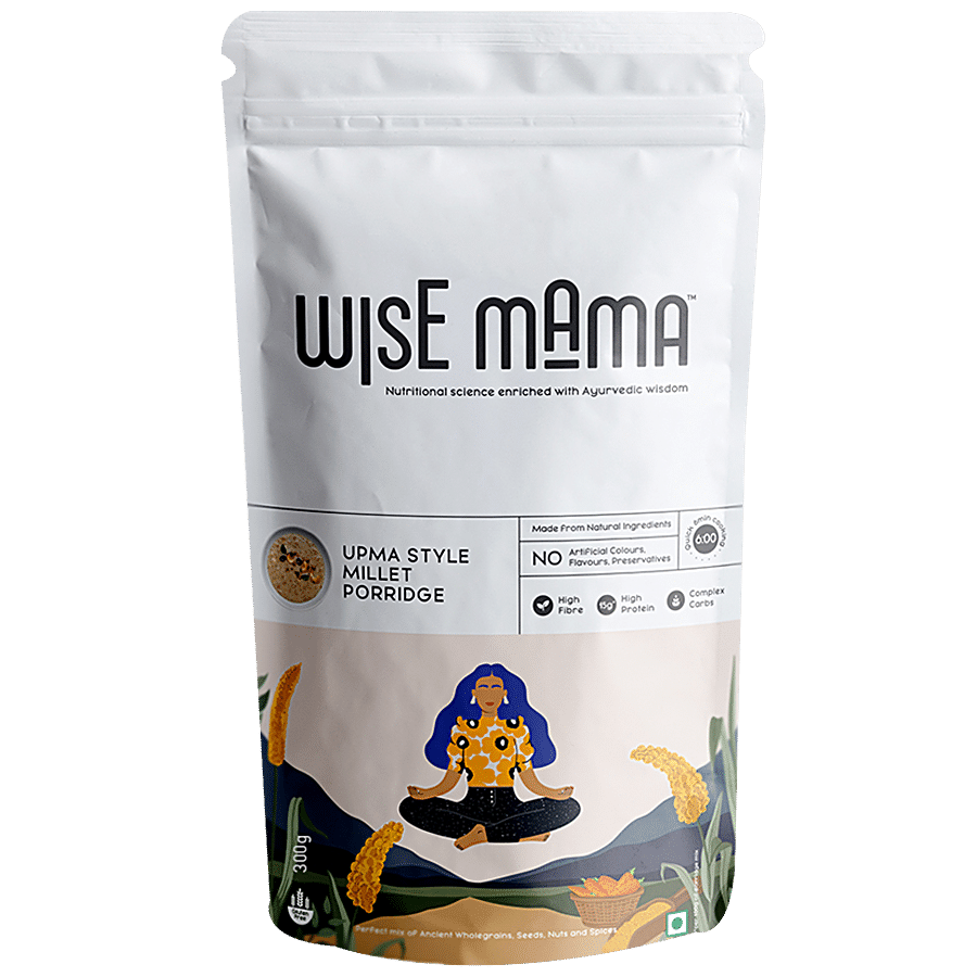 Wise Mama Upma Style Millet Porridge - High Fibre & Protein