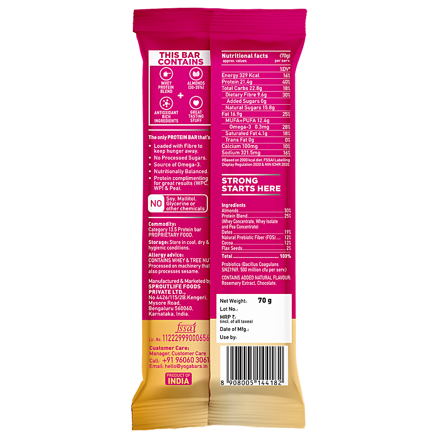 Yoga Bar 20g Protein Bar - Double Chocolate