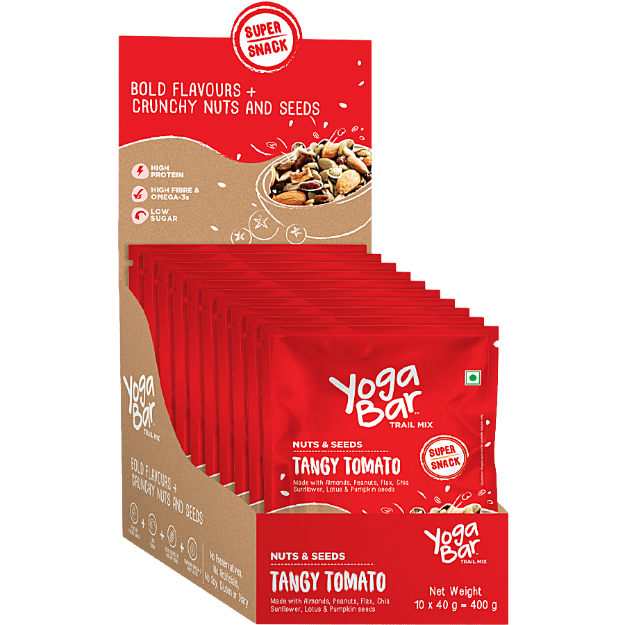 Yoga Bar Nuts & Seeds Trail Mix - Tangy Tomato