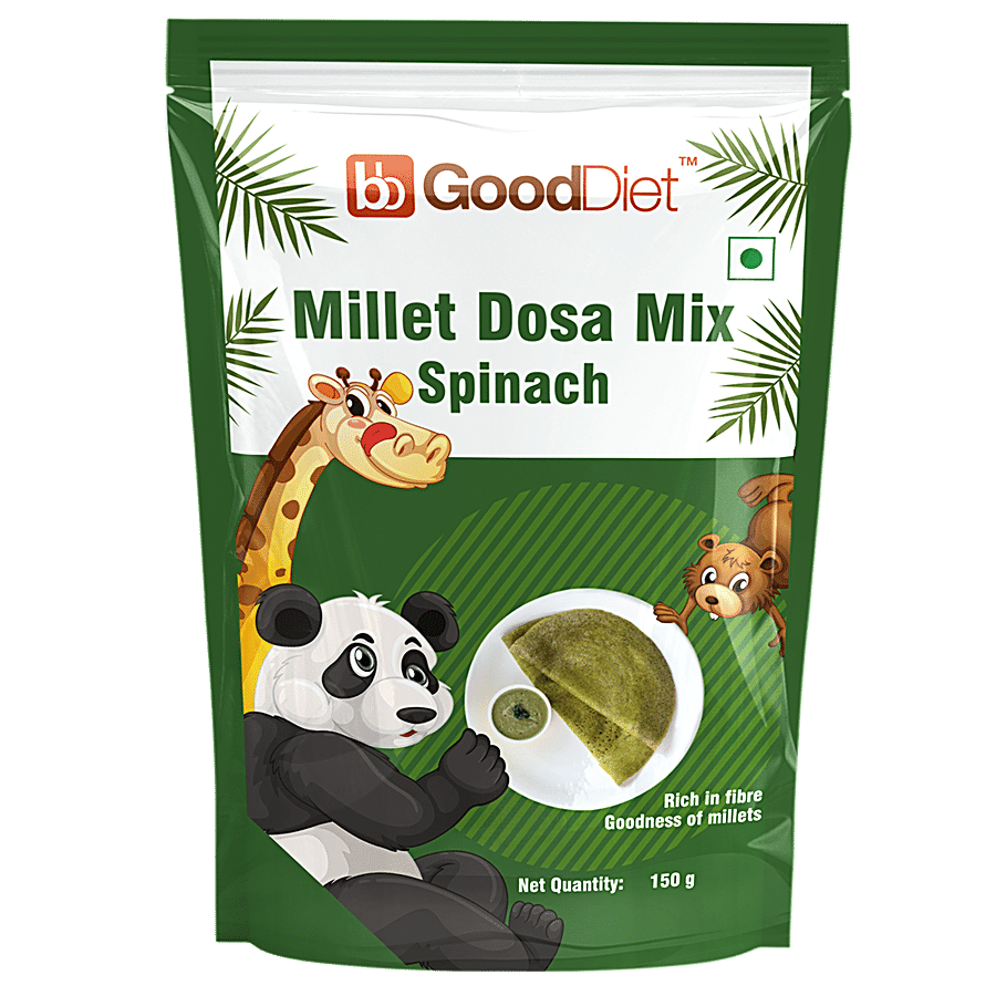 bb Gooddiet Millet Dosa Mix - Spinach