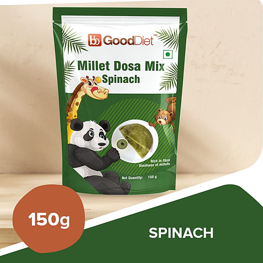 bb Gooddiet Millet Dosa Mix - Spinach