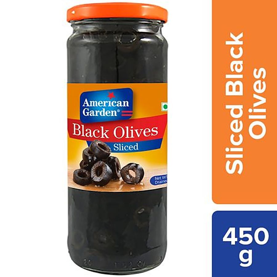 American Garden Olives Sliced - Black