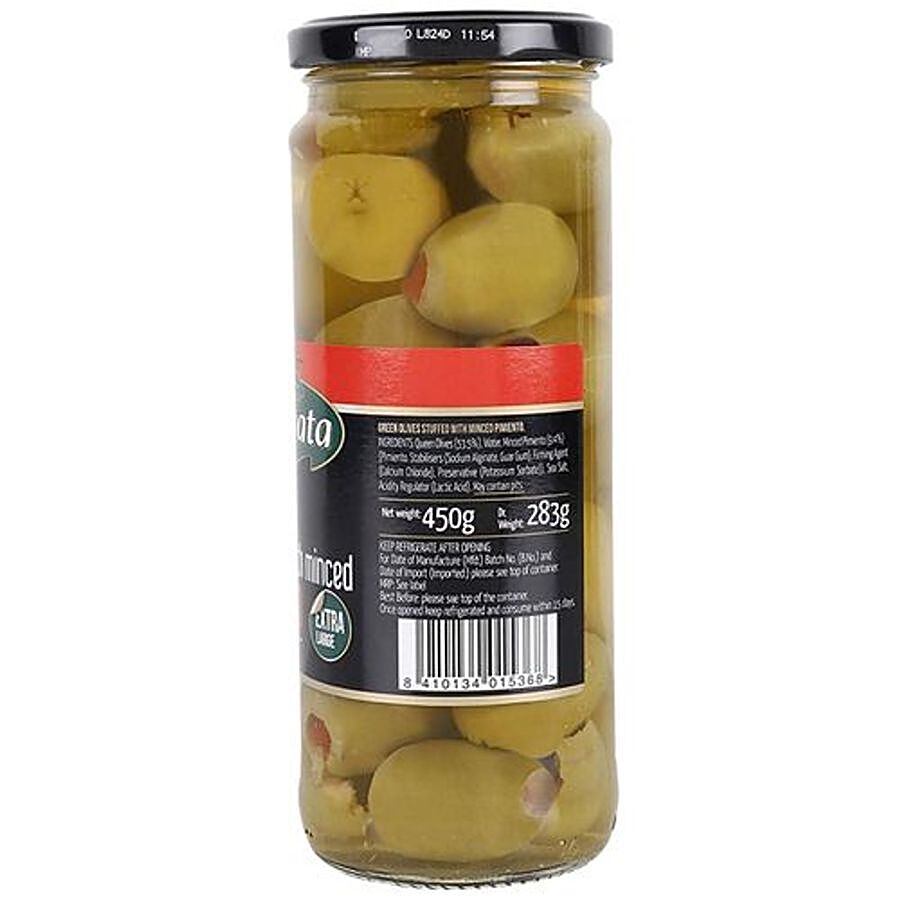 Fragata Olives - Spanish Green Stuffed With Minced Pimiento Kings