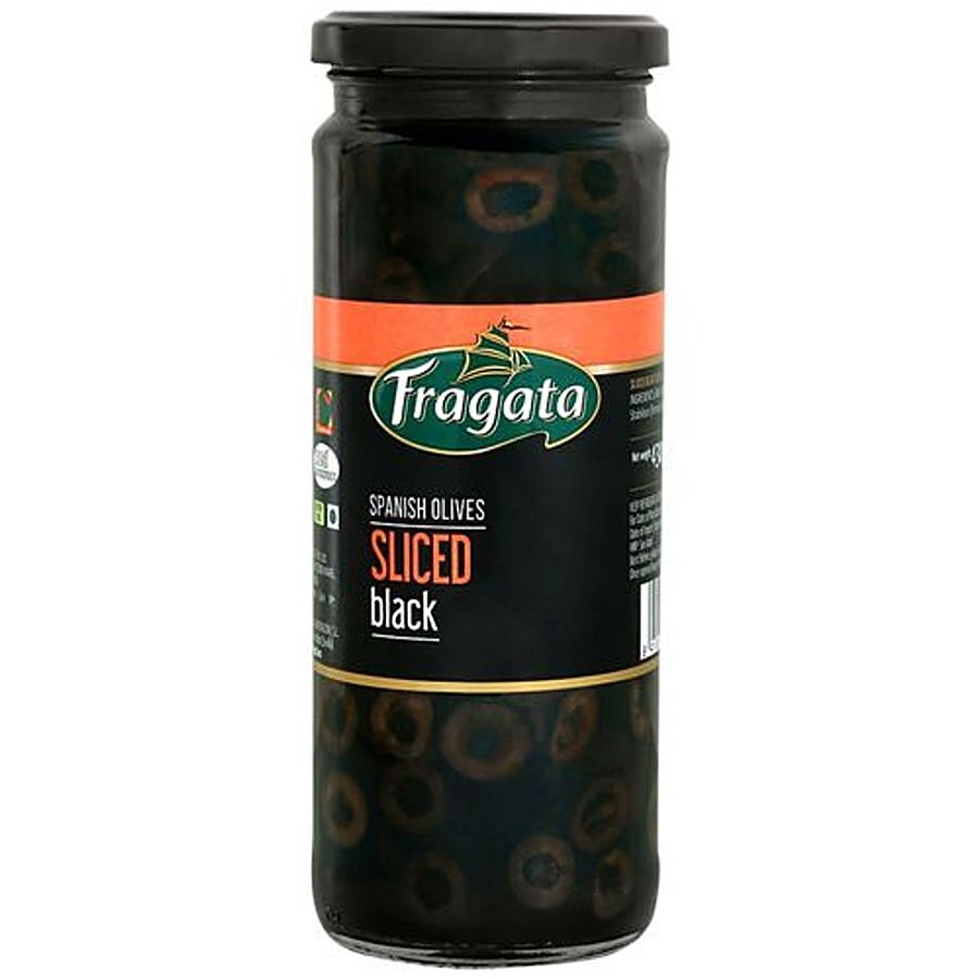 Fragata Spanish Olives Sliced Black - Ideal For Pizzas & Salads