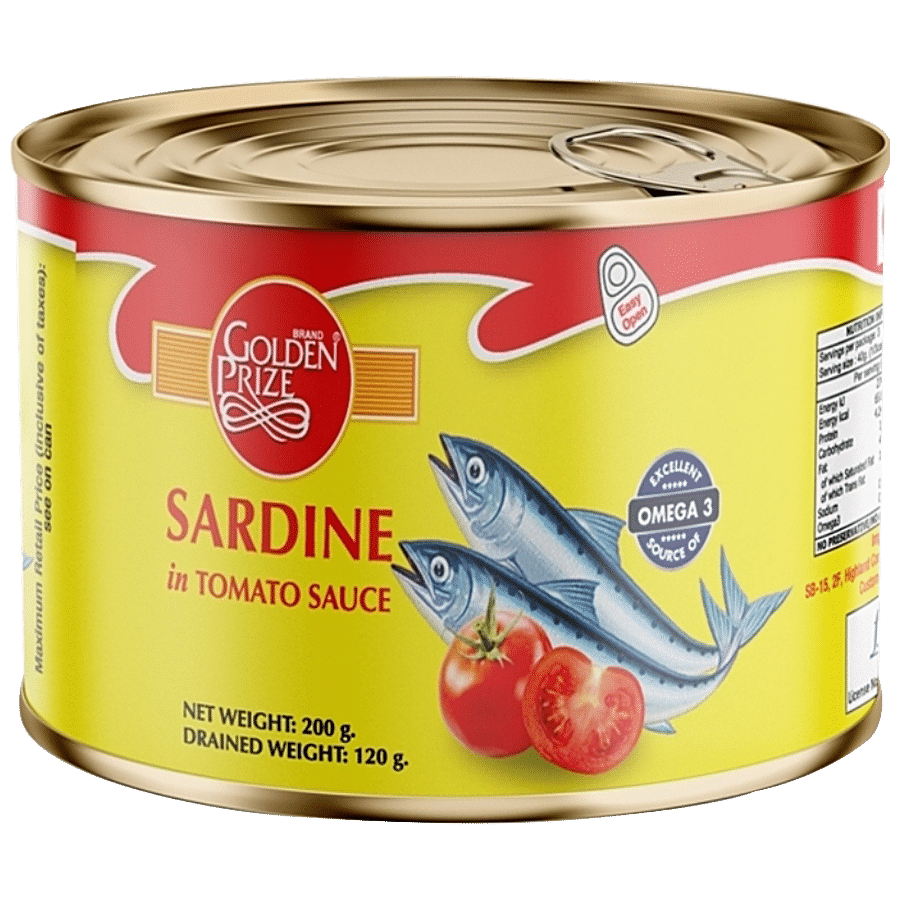 Golden Prize Canned Sardine in Tomato Sauce