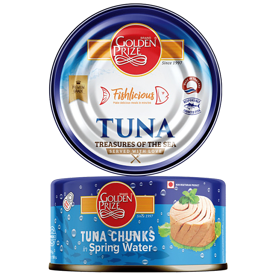 Golden Prize Canned Tuna Chunks in Spring Water