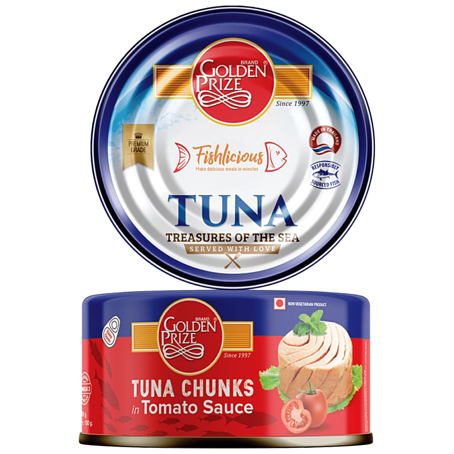 Golden Prize Canned Tuna Chunks in Tomato Sauce