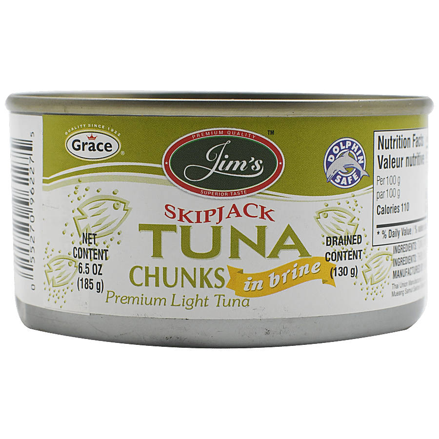 Grace Jim's Skipjack Tuna - Flakes In Oil