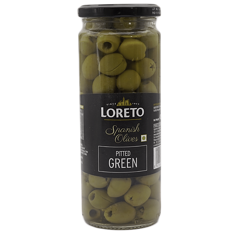 Loreto Spanish Olives - Pitted Green