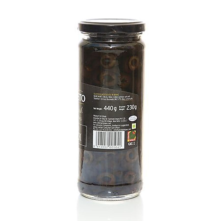 Loreto Spanish Olives - Sliced Black