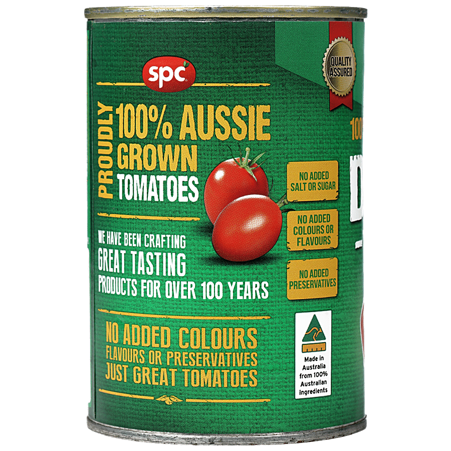 Spc Diced Tomatoes - 100% Aussie Grown