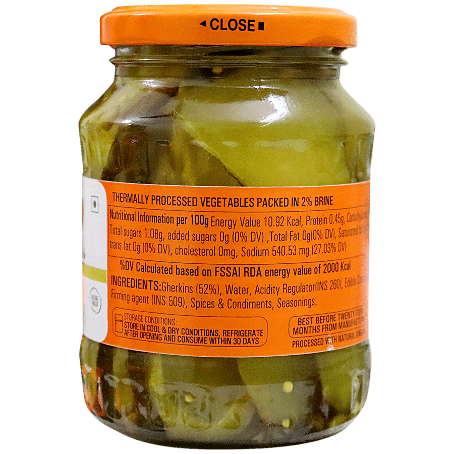 Tify Gherkins Zesty Slice