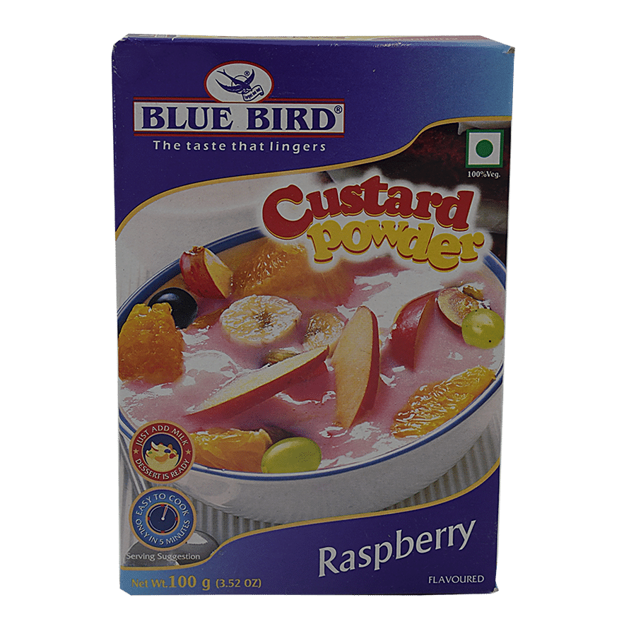 Blue Bird Custard Powder - Raspberry Flavour