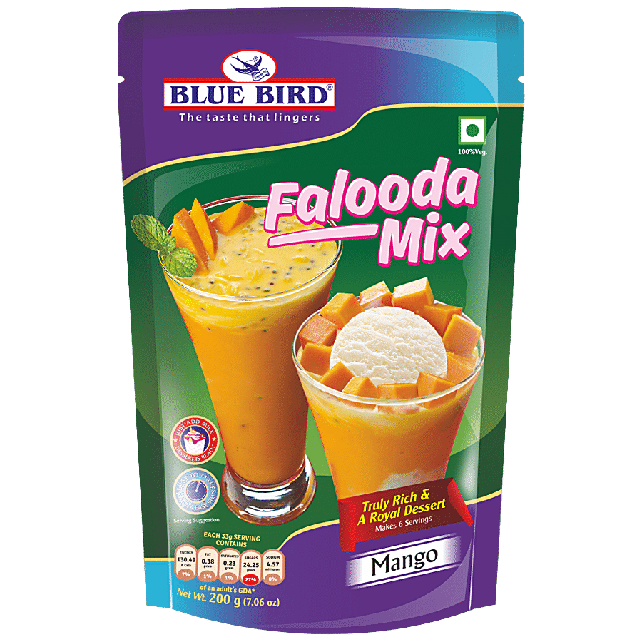 Blue Bird Falooda Mix - Mango