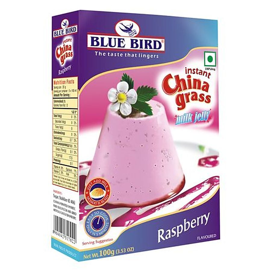 Blue Bird Instant China Grass - Raspberry