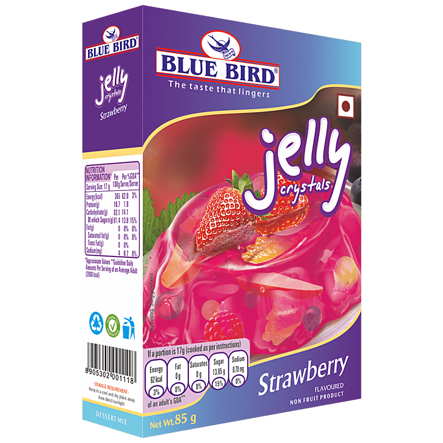 Blue Bird Jelly Crystals - Strawberry