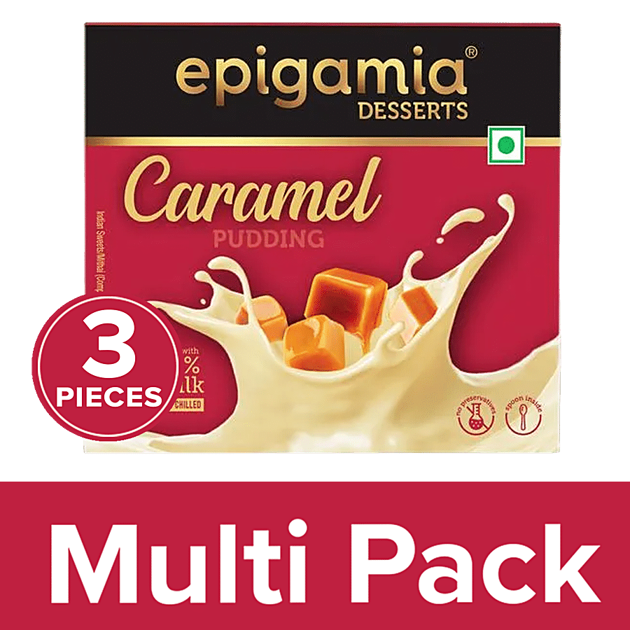 Epigamia  Desserts Caramel Pudding