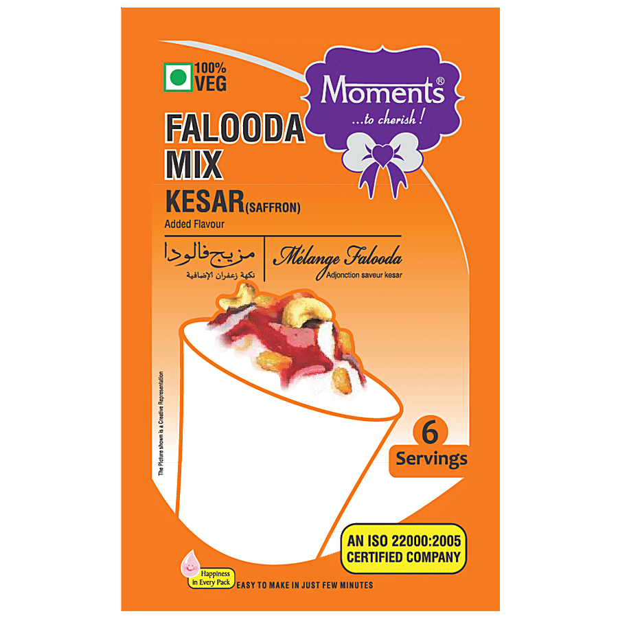 Moments Falooda Mix - Kesar