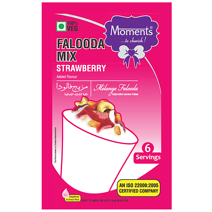 Moments Falooda Mix - Strawberry