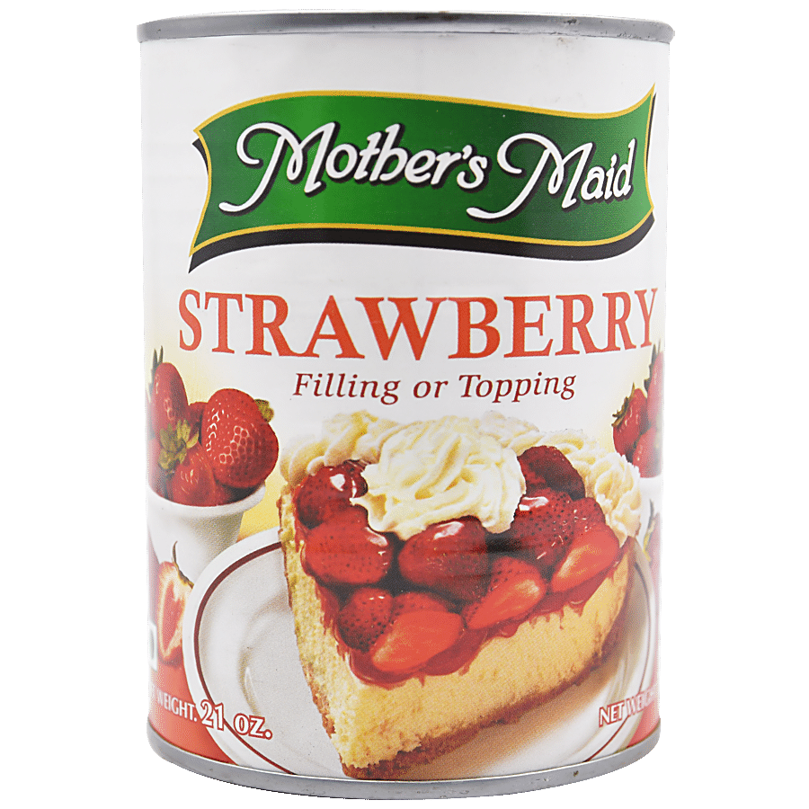 Mothers Maid Filling or Topping - Strawberry