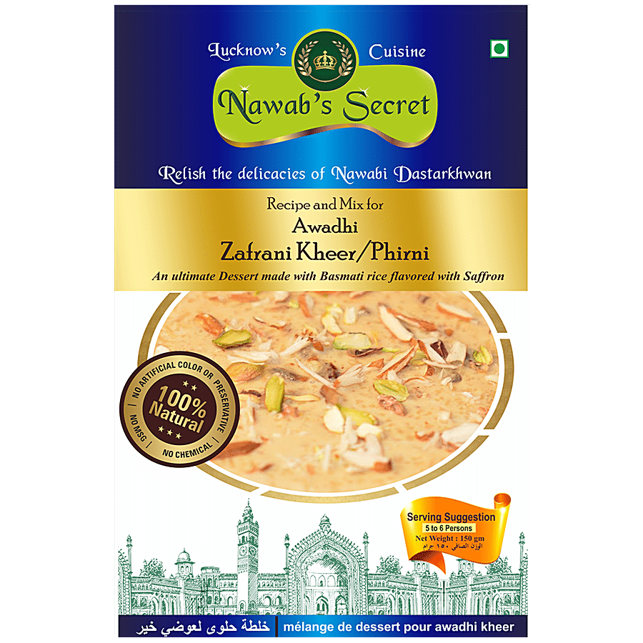 Nawab's Secret Zafrani Kheer/Phirni Mix