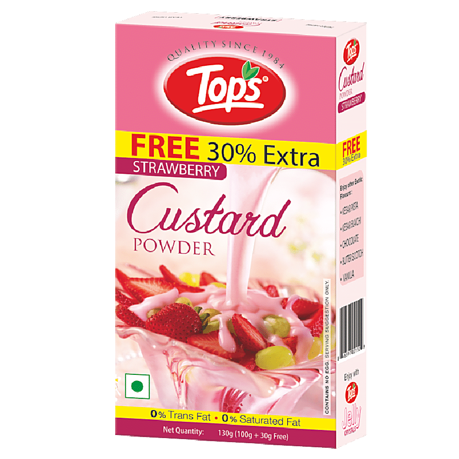 Tops Custard Powder - Strawberry