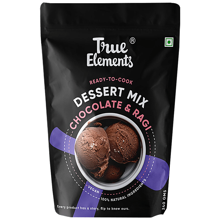 True Elements Dessert Mix - Chocolate & Ragi