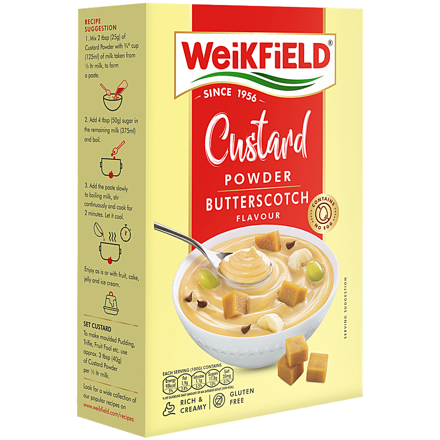 Weikfield Butterscotch Custard Powder