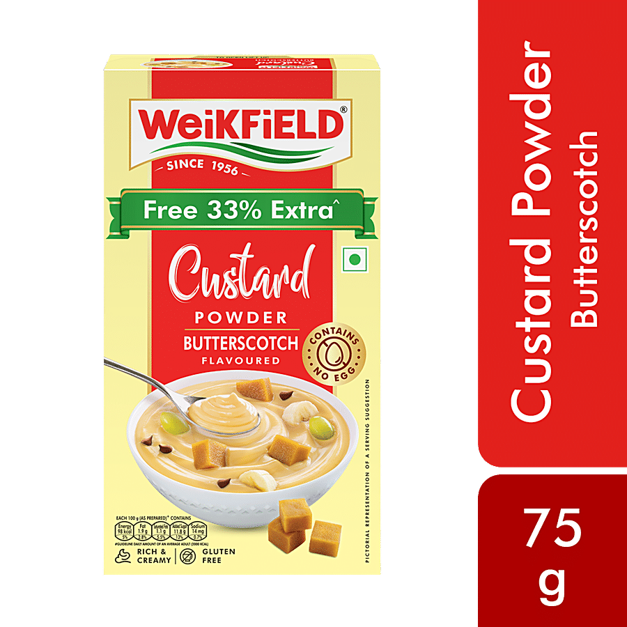 Weikfield Butterscotch Custard Powder