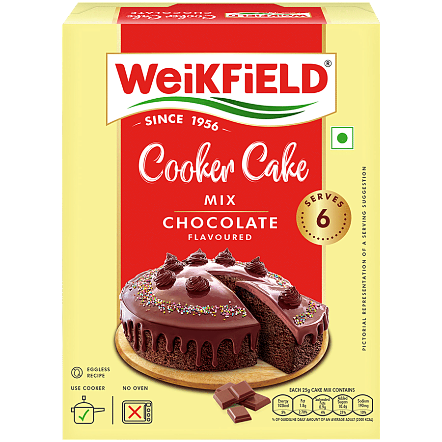 Weikfield Cooker Cake Mix - Chocolate Flavour