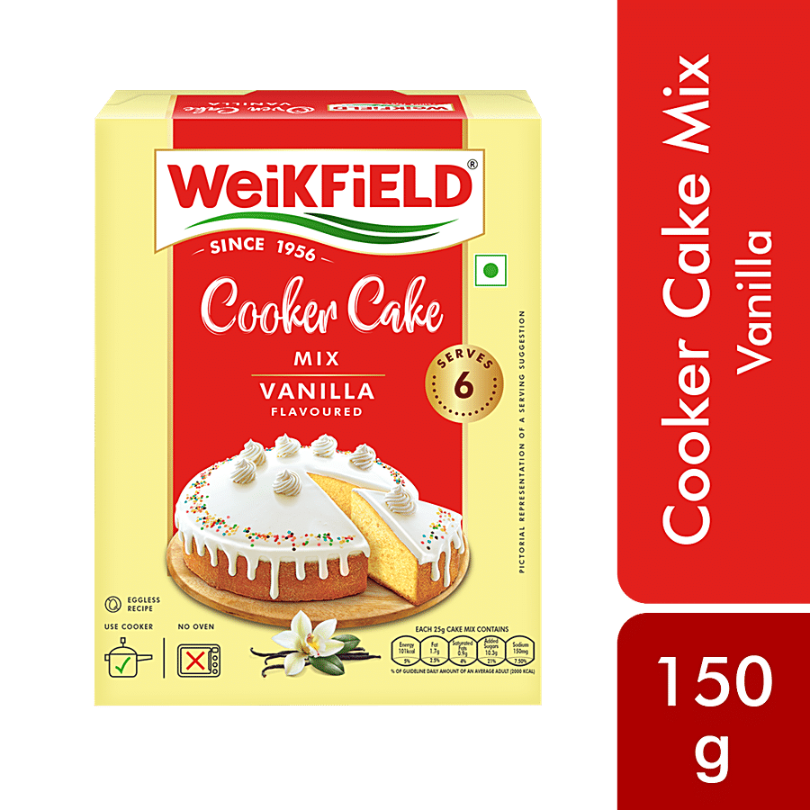 Weikfield Cooker Cake Mix - Vanilla Flavour