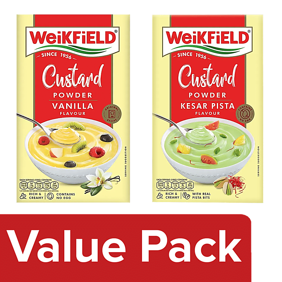 Weikfield Custard Powder Vanilla